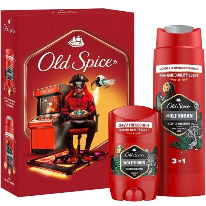Old Spice Darková Sada SG+Deostick Wolf Horn
