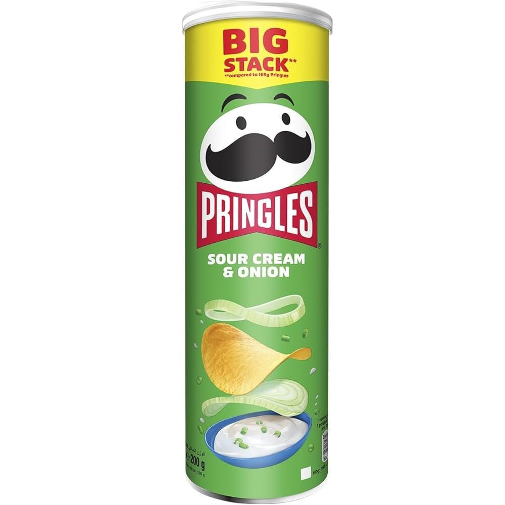 Pringles 200g Sour Cream & Onion