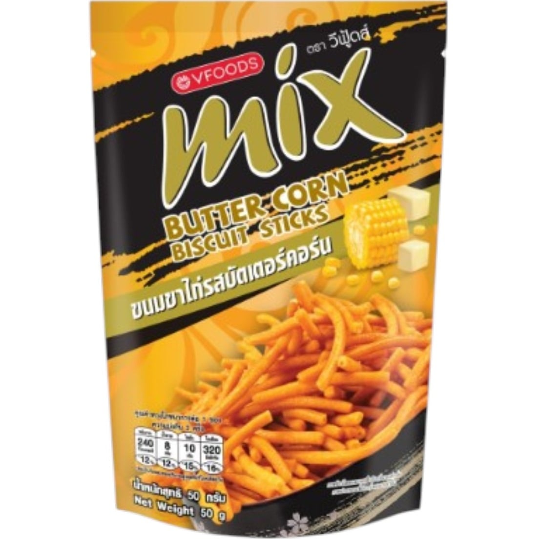 Mix Biscuits Sticks 50g Butter Corn