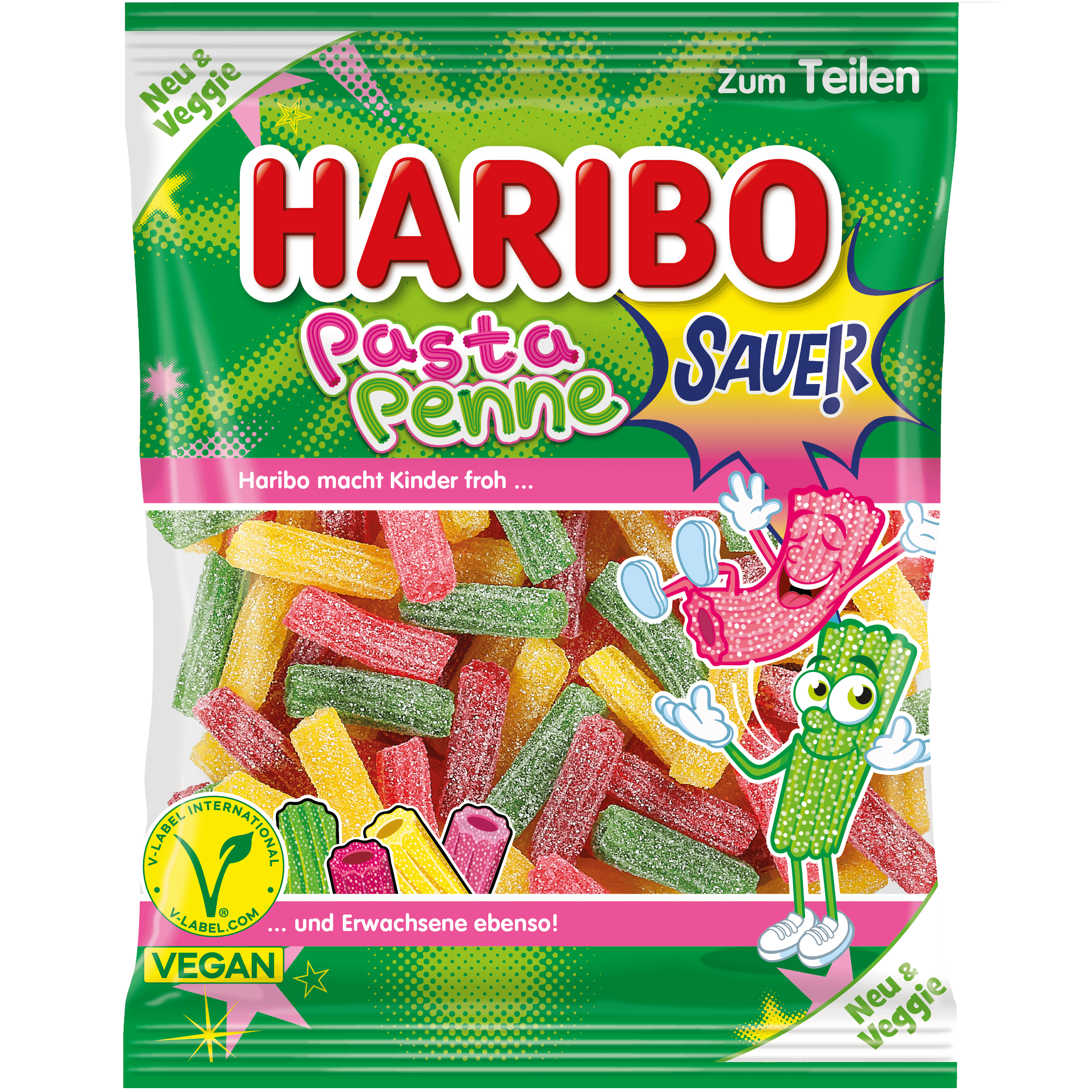 Haribo DE Pasta Penne Sauer 175g