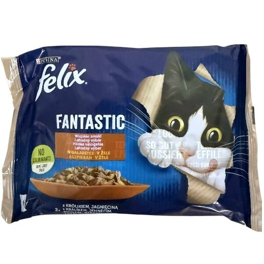 Felix 4x85g Fantastic Králík, jehněčí