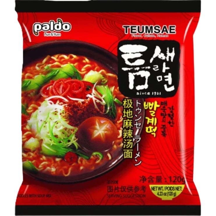 Paldo Teumsae Ramen 120g