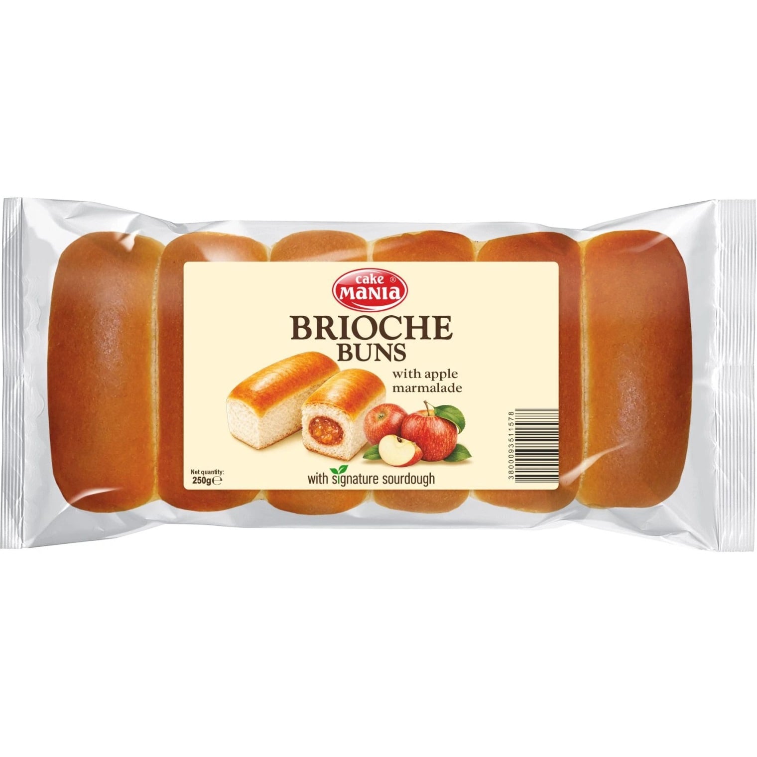 Buns buchtičky 250g Jablko