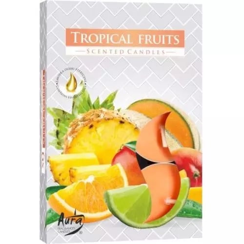 Bispol čajové svíčky 6ks Tropical Fruits