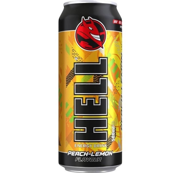 Hell 500ml Peach-Lemon