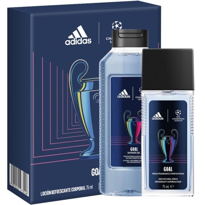 Adidas Dárková sada DEO75+SG UEFA Goal