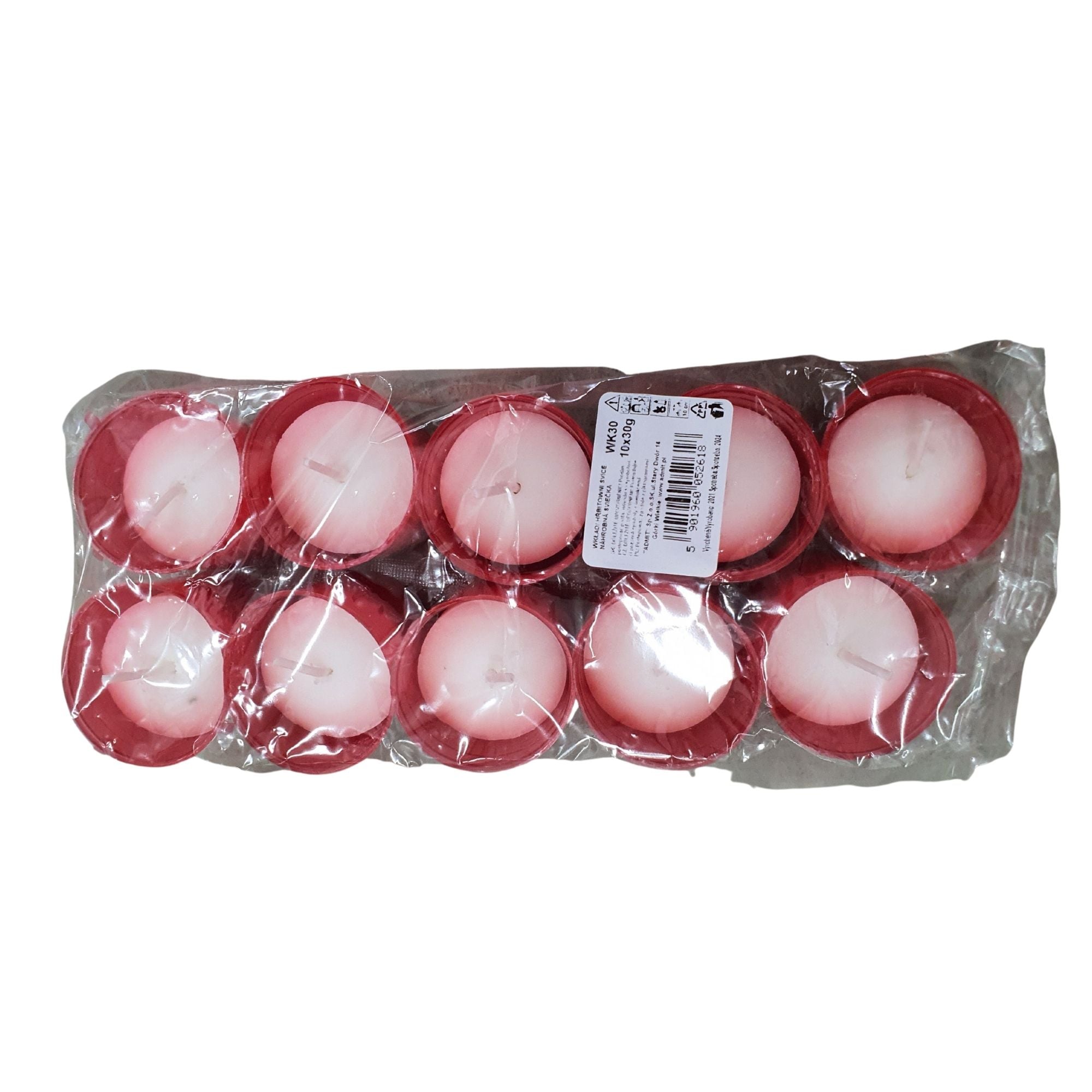 Admit svíčka WK30 červený 30g