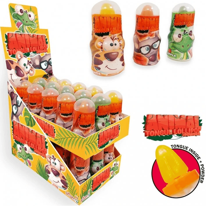 Lízátka Animal Tongue + Prášek 15g