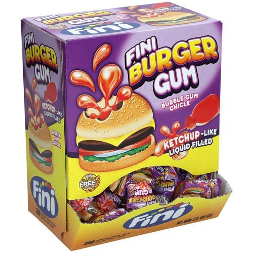 FINI žvýkačky 5g Burger 200ks