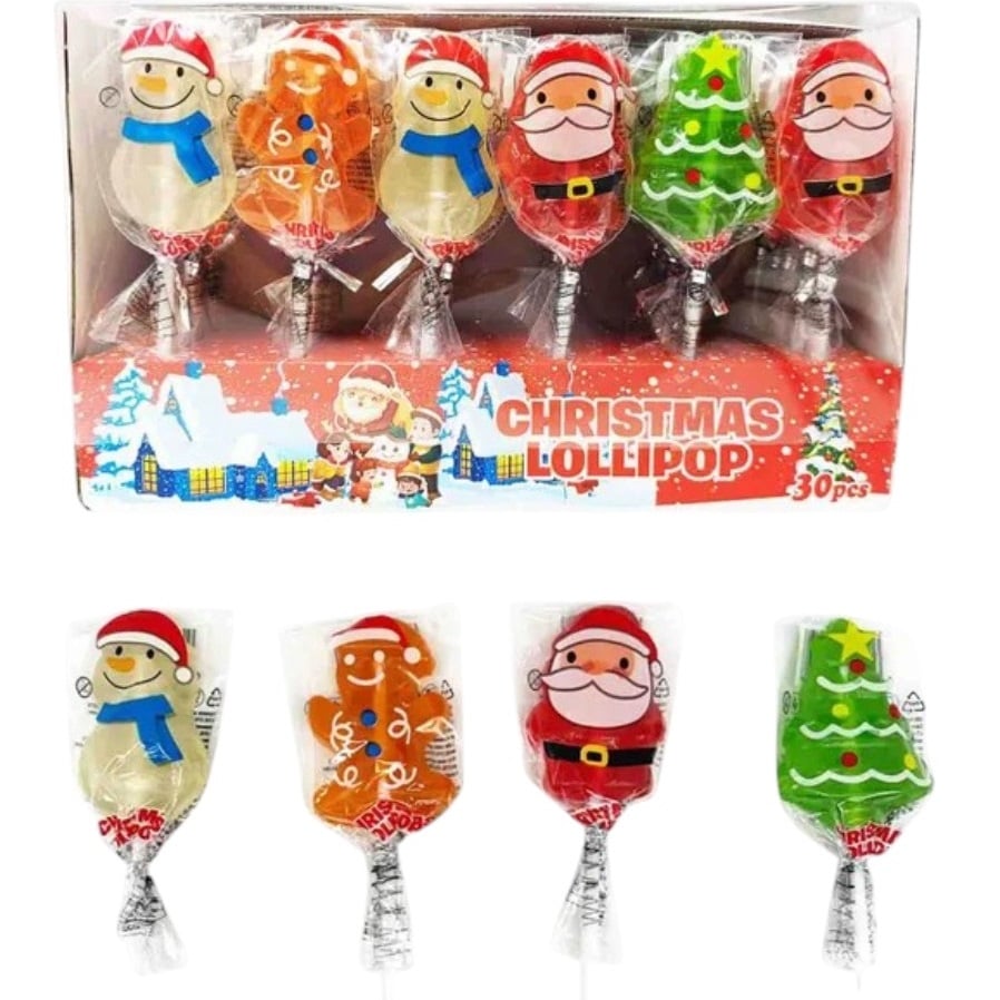 Lízátka Merry Christmas Lollipop 15g