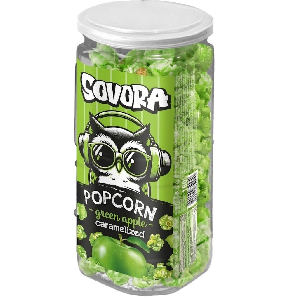SOVORA Popcorn 160g Green Apple