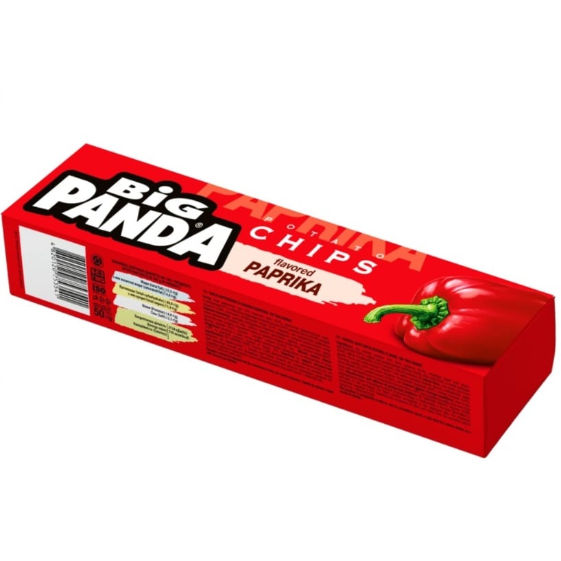 Big Panda Chips 50g Paprika