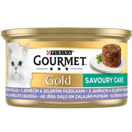 Gourmet Gold 12x85g Savoury Cake Lamb & Beans