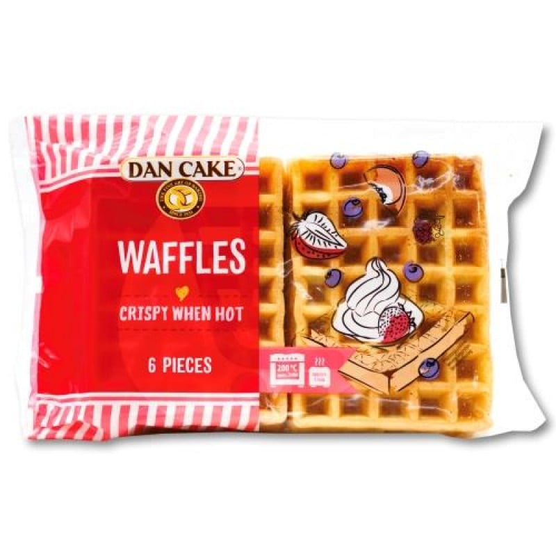 Waffles 6ks 250g