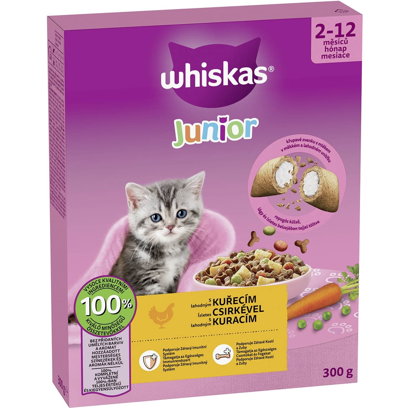 Whiskas granule 300g Box Junior
