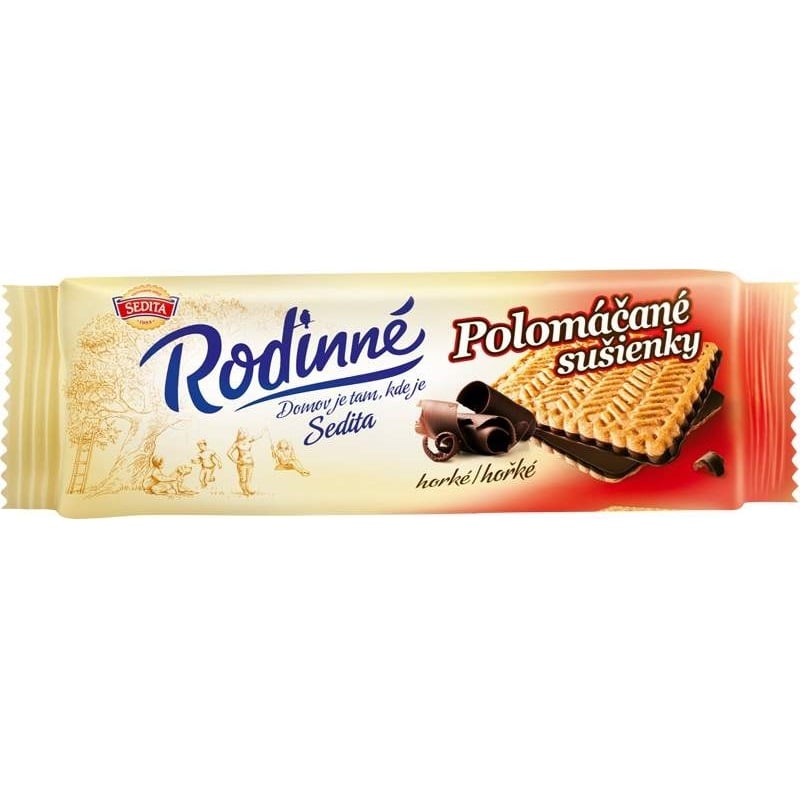 Rodinné Polomáčené 100g Hořké