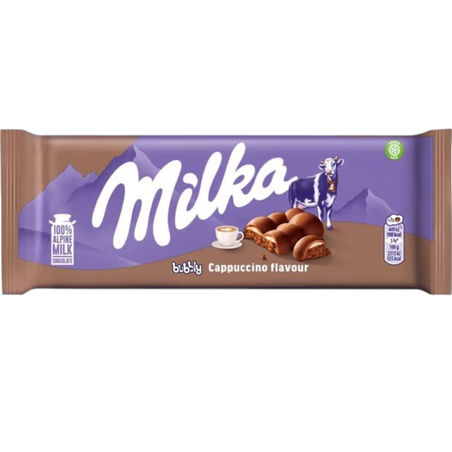 Milka Bubbly Cappuccino 97g