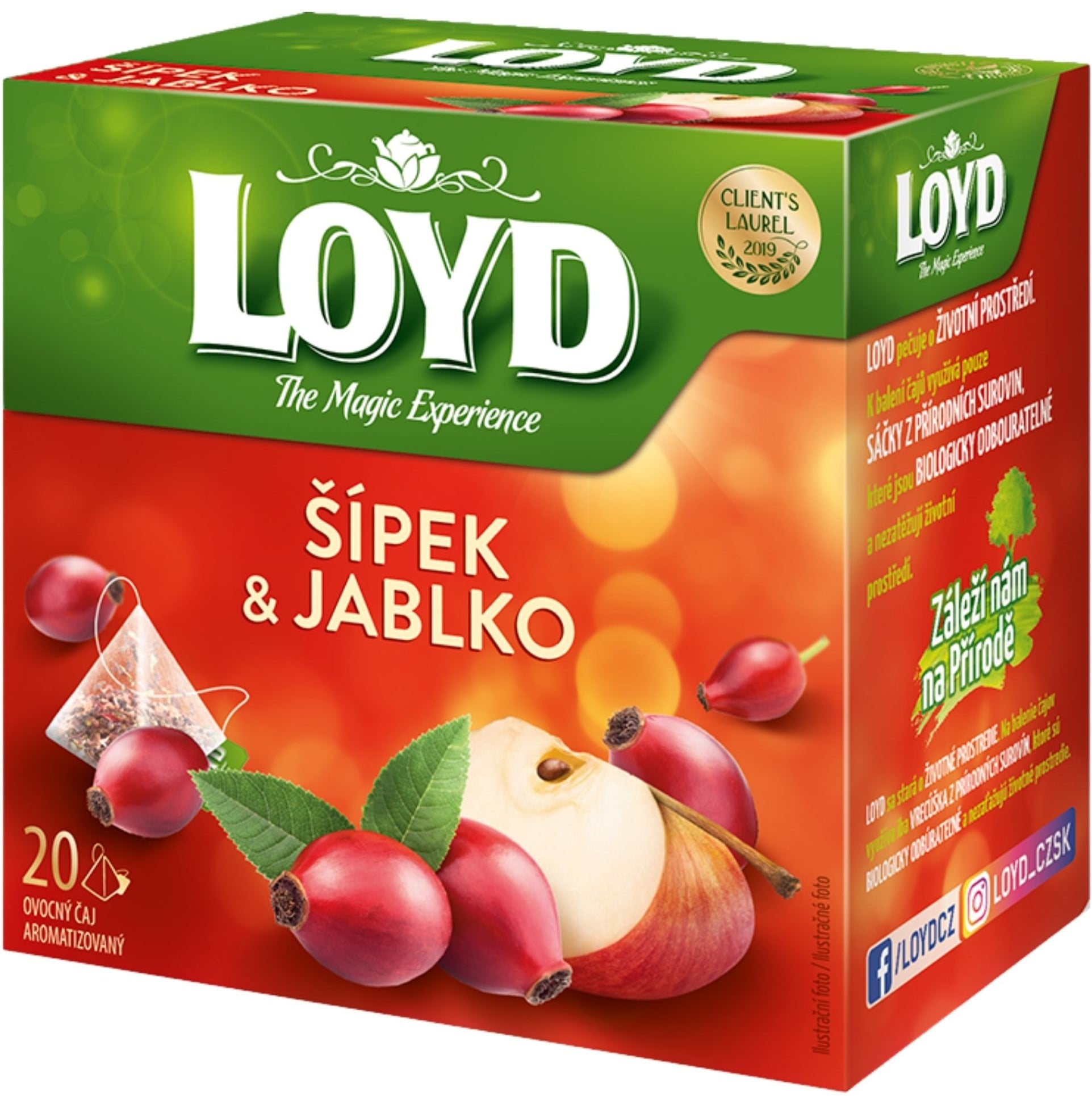 Loyd Šípek & Jablko 40g