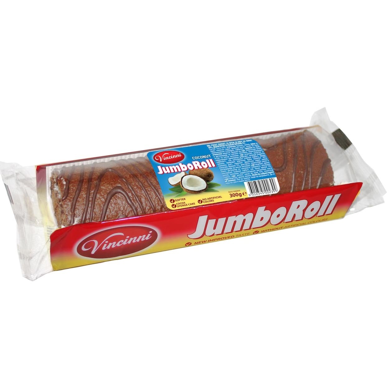 Vincinni Jumbo Roll 300g Coconut