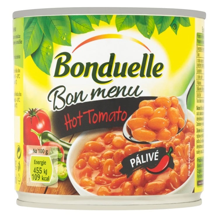 Bonduelle 425ml Bon Menu Hot Tomato