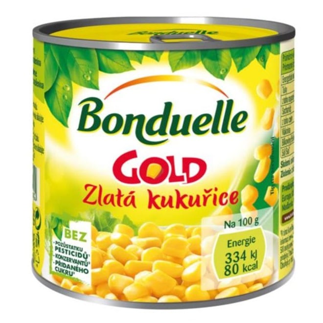 Bonduelle 212ml GOLD Zlatá kukuřice