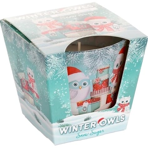 Bartek svíčka 115g Winter Owls