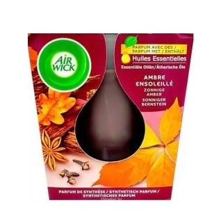 Air Wick svíčka 105g EO Infusion Ambre Ensoleille