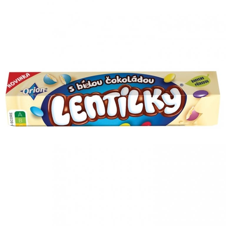 Lentilky HEXA 34g White (HSD 10.2026)