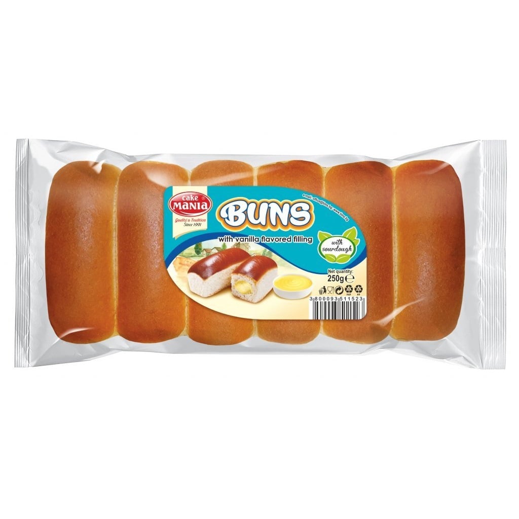 Buns buchtičky 250g Vanilka