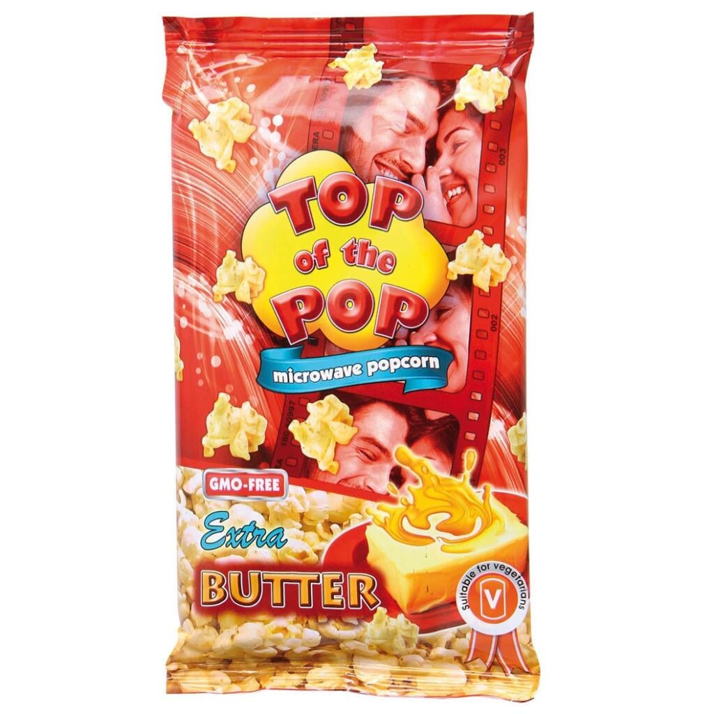 Popcorn TOP POP 100g Extra Butter