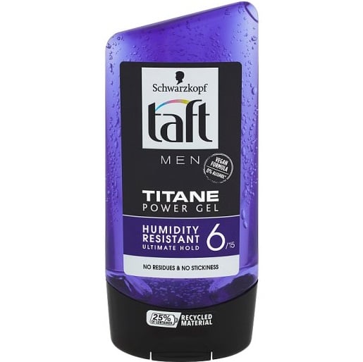 Taft Gel na vlasy 150ml Titane 6