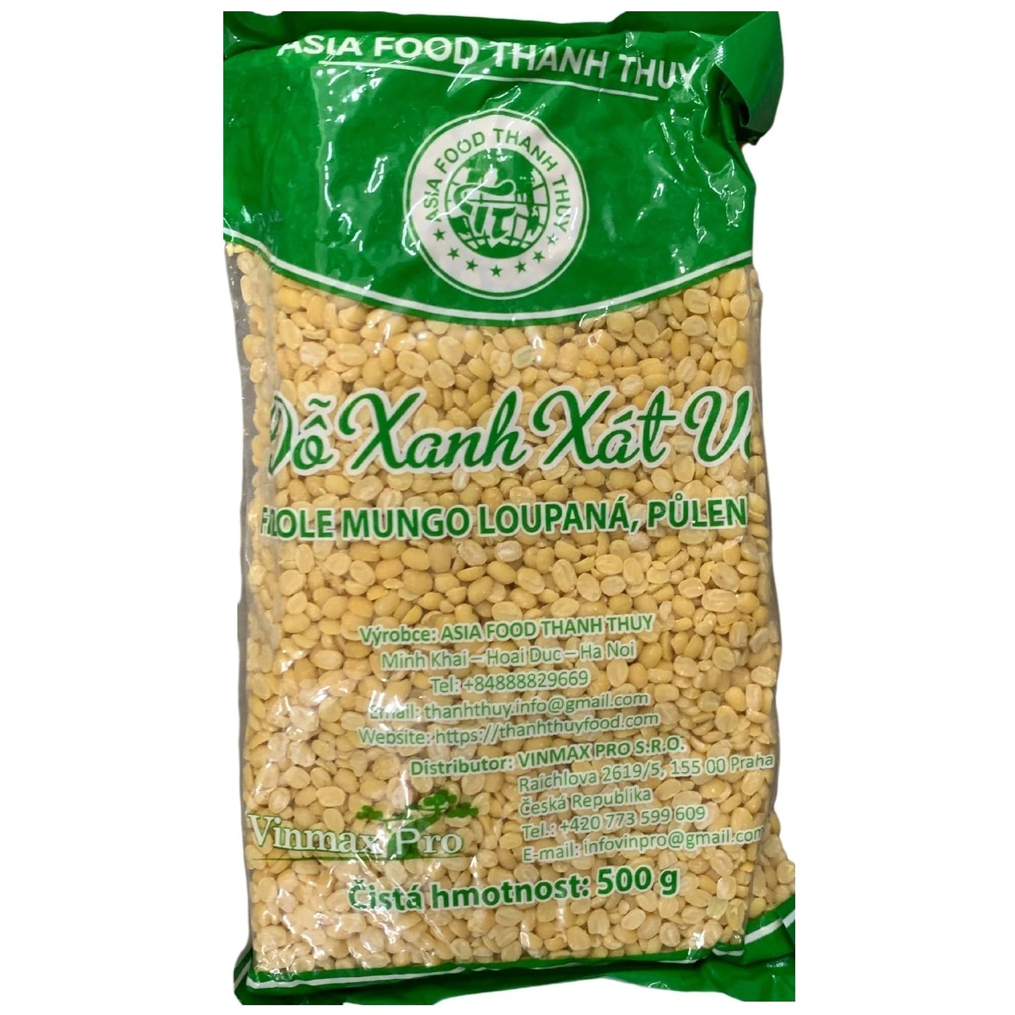 Fazole mungo loupaná 500g - Do xanh Thanh Thuy