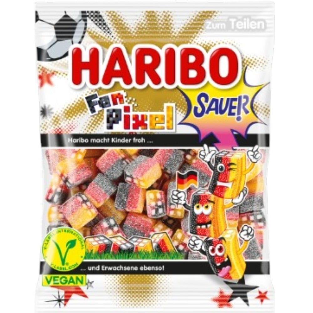 Haribo DE Fan Pixel Sauer 160g