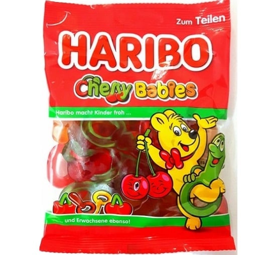 Haribo DE Cherry Babies 175g