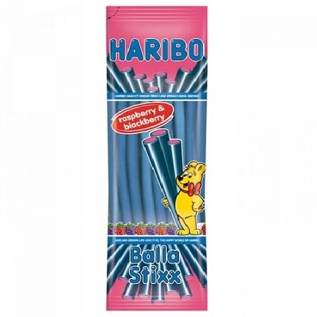 Haribo Stixx 200g Raspberry & Blackberry