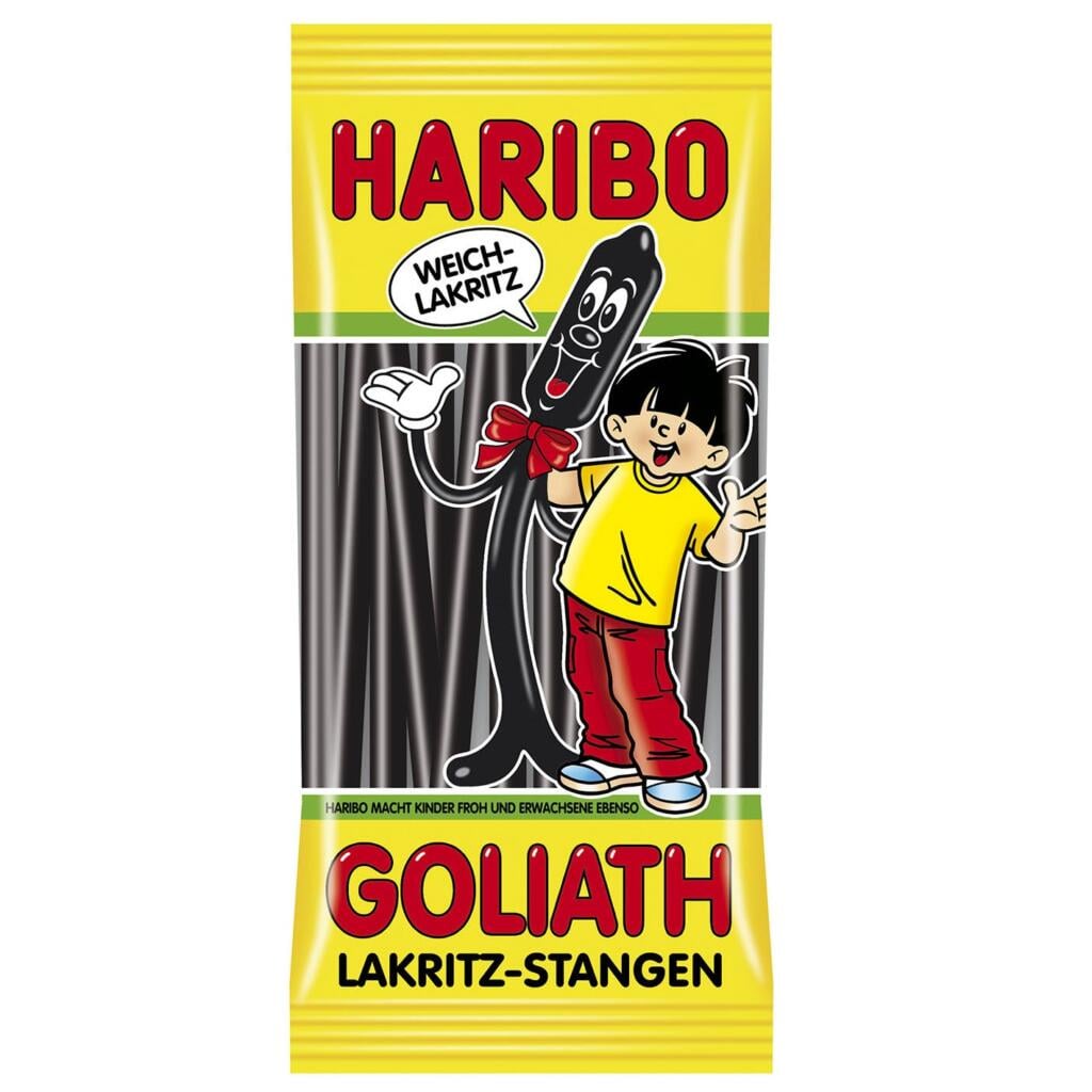 Haribo Stixx 125g Goliath Lakritz