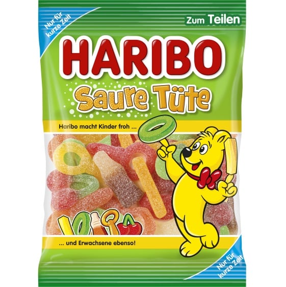 Haribo DE Saure Tute 175g