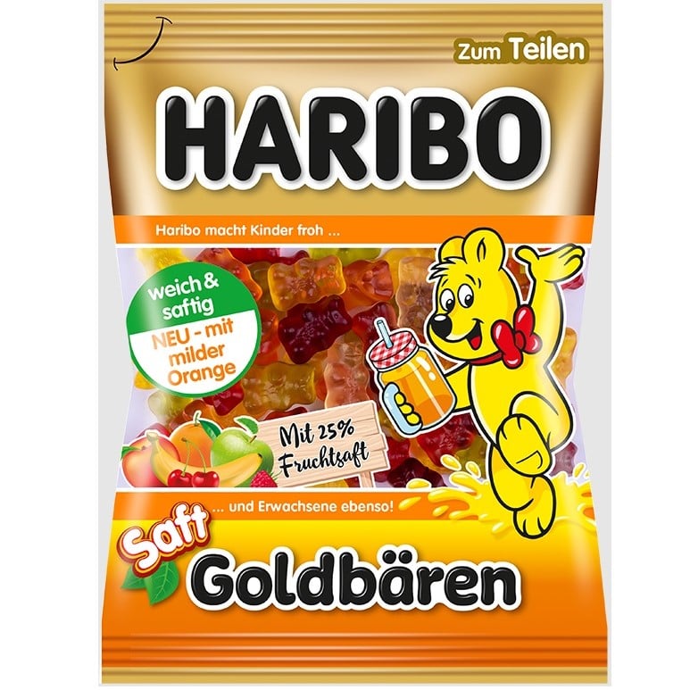 Haribo 175g Saft-Goldbären