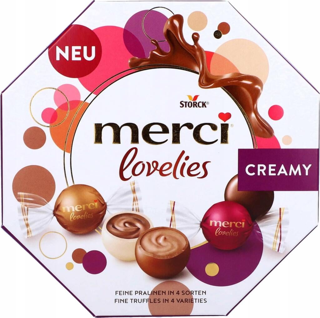 Merci Lovelies 185g Creamy