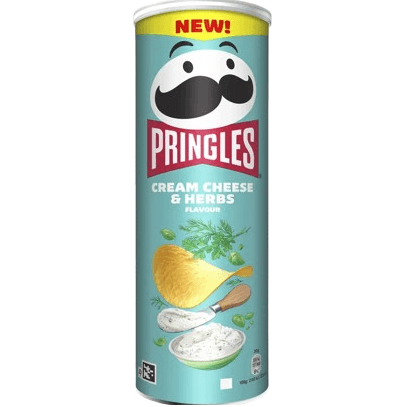 Pringles 185g Cream Cheese Herbs