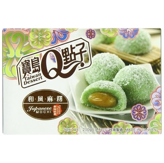 Mochi Q 210g Coconut Pandan