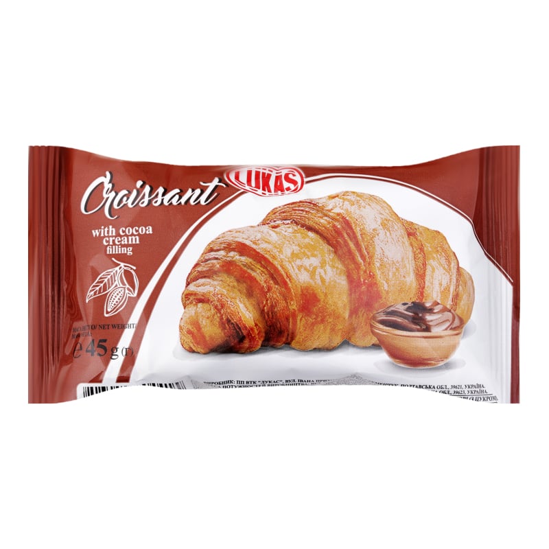 Lukas Croissant Cacao 45g