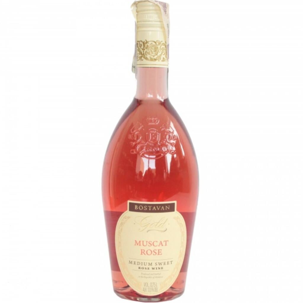 Bostavan 0,75L Muscat Rose