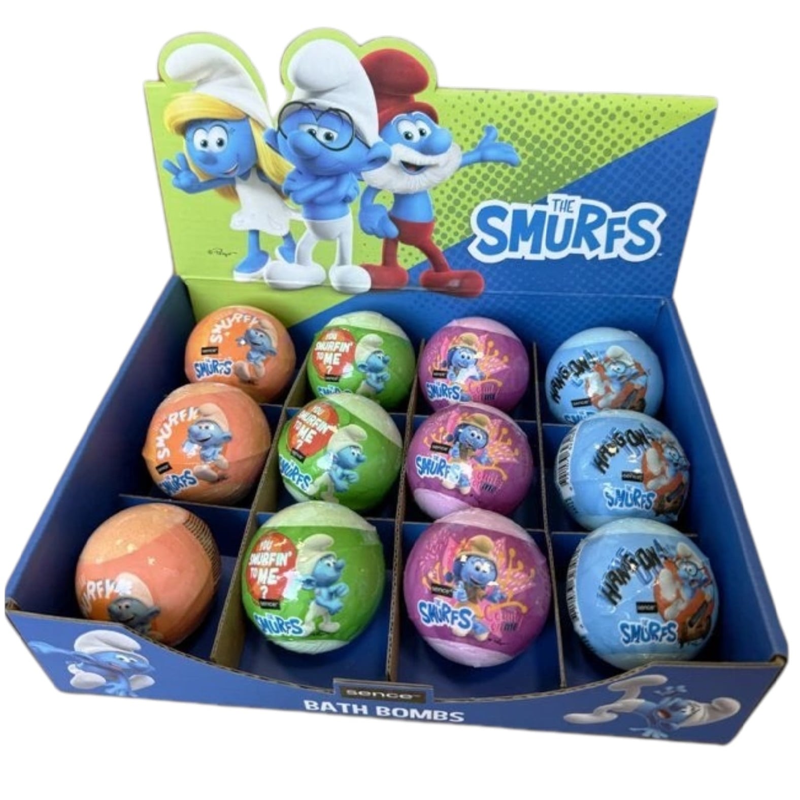 Kids Koupelová bomba 100g The Smurfs