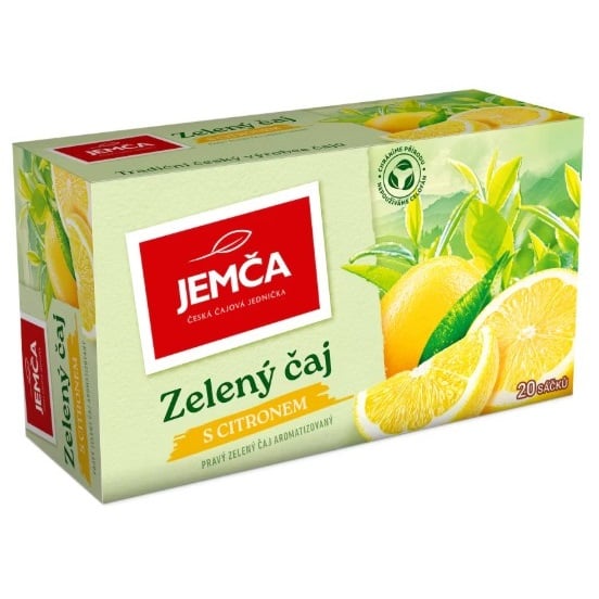 Jemča Zelený čaj Citron 30g