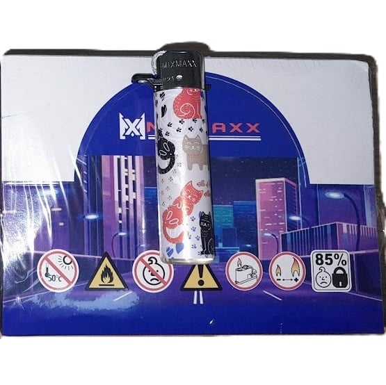 Zapalovač škrtací 25ks Cylinder