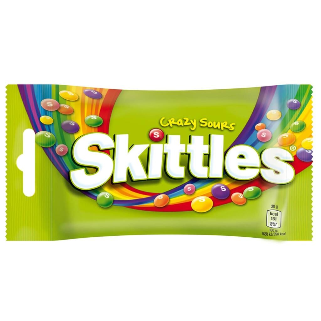 Skittles 38g Crazy Sours