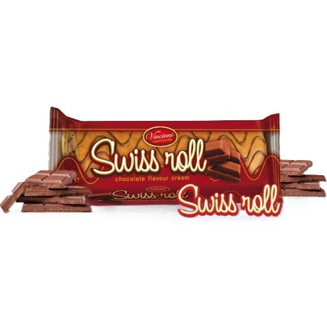 Vincinni Swiss Roll 150g Chocolate