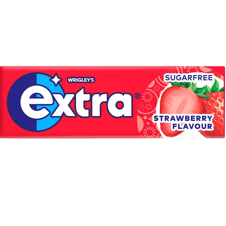 Wrigley"s Extra 14g Strawberry (HSD 26.10.2026)