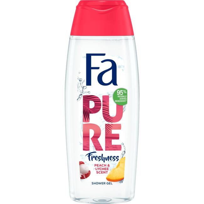 Fa SG 250ml F Pure 250ml Pure Freshness - Peach & Lychee